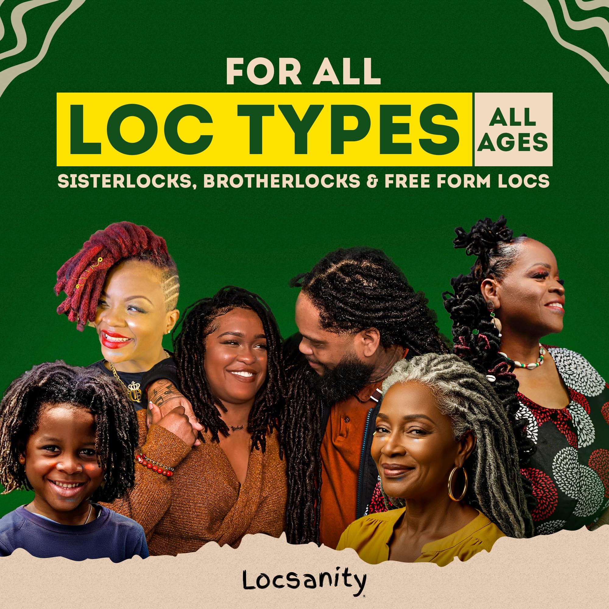 Locsanity protección ambiental, fórmula vegetal para tu cabello.