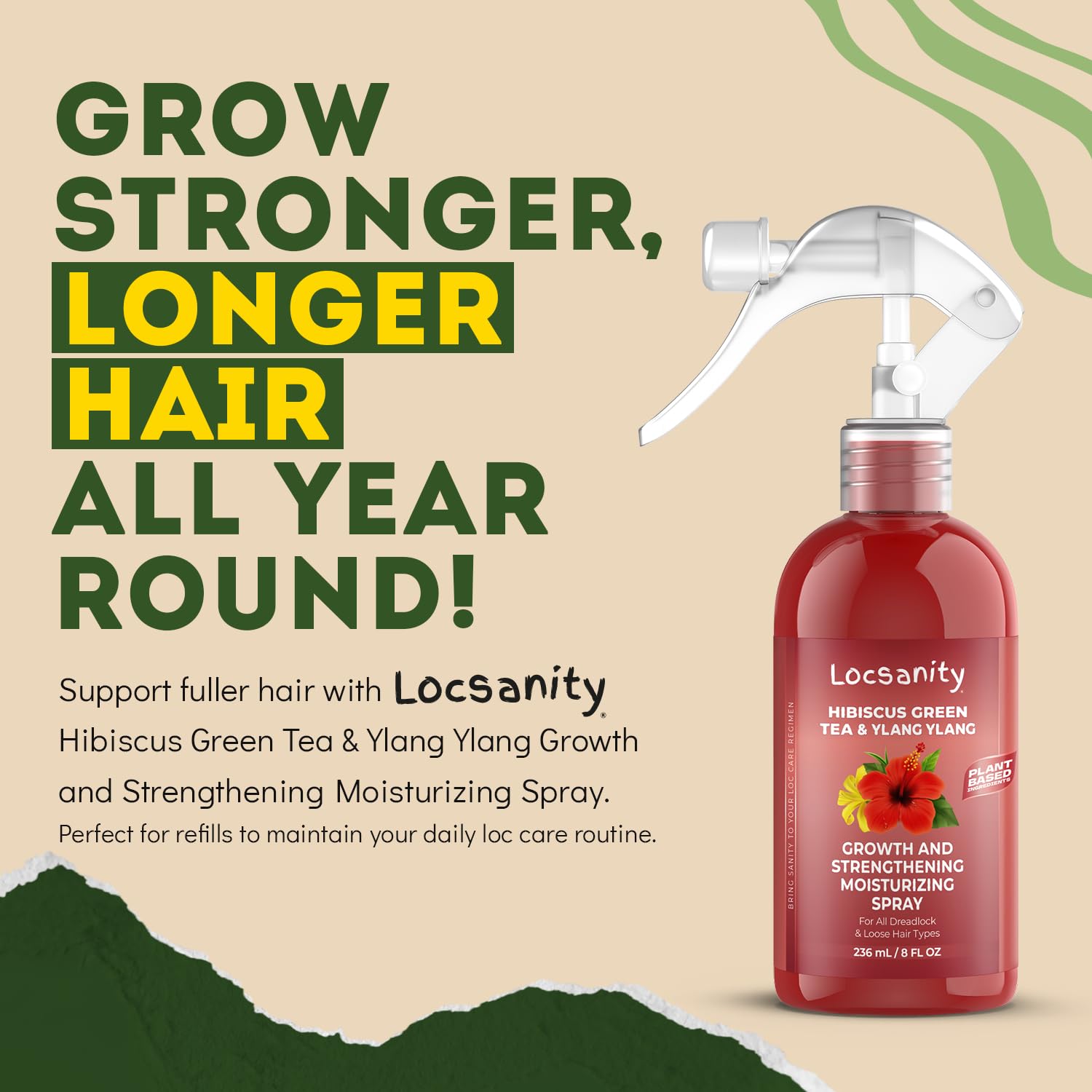 Muestra de Locsanity Hibisco Té Verde, ideal para probar durante viajes.