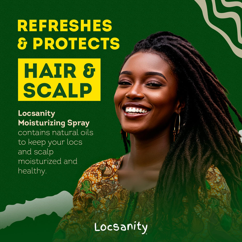 Locsanity spray nozzle dispensing a light, even mist.