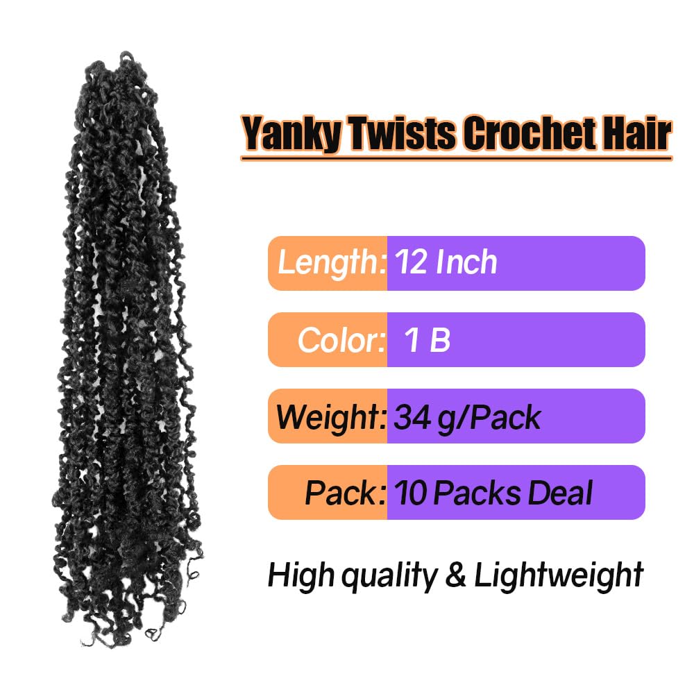 LOCSBYHAND pre-looped Yanky twists demonstrate minimal knots and full texture.