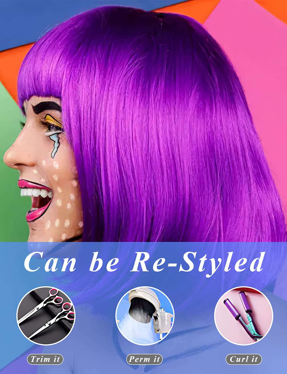 LOHO MAGICA breathable mesh wig cap for all-night comfort.