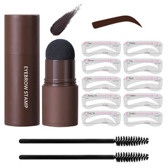 Lokfar set de cejas con plantillas para definición rápida y natural.