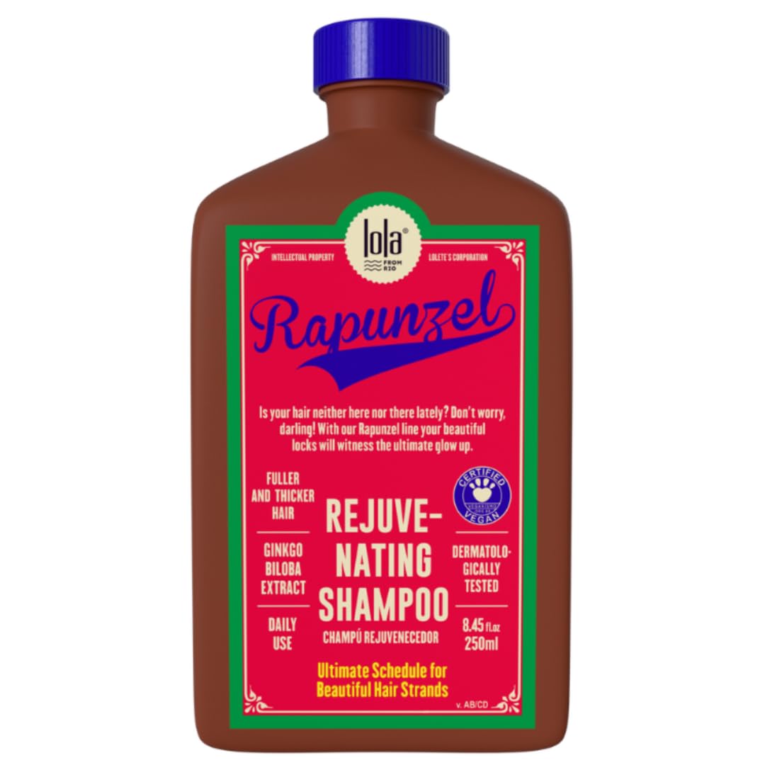 Lola From Rio: botella de champú nutritivo para cabello fino.