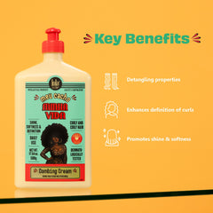Lola From Rio Meu Cacho Minha Vida: hidratación suave para rizos, dejando el cabello manejable.