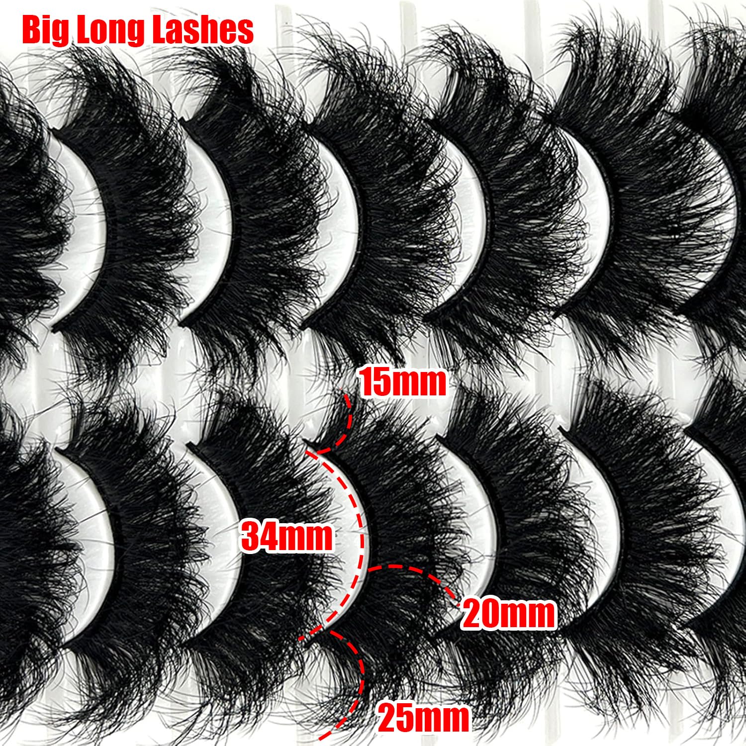 Loladook mink lashes dramatic 25mm style for bold eye impact.