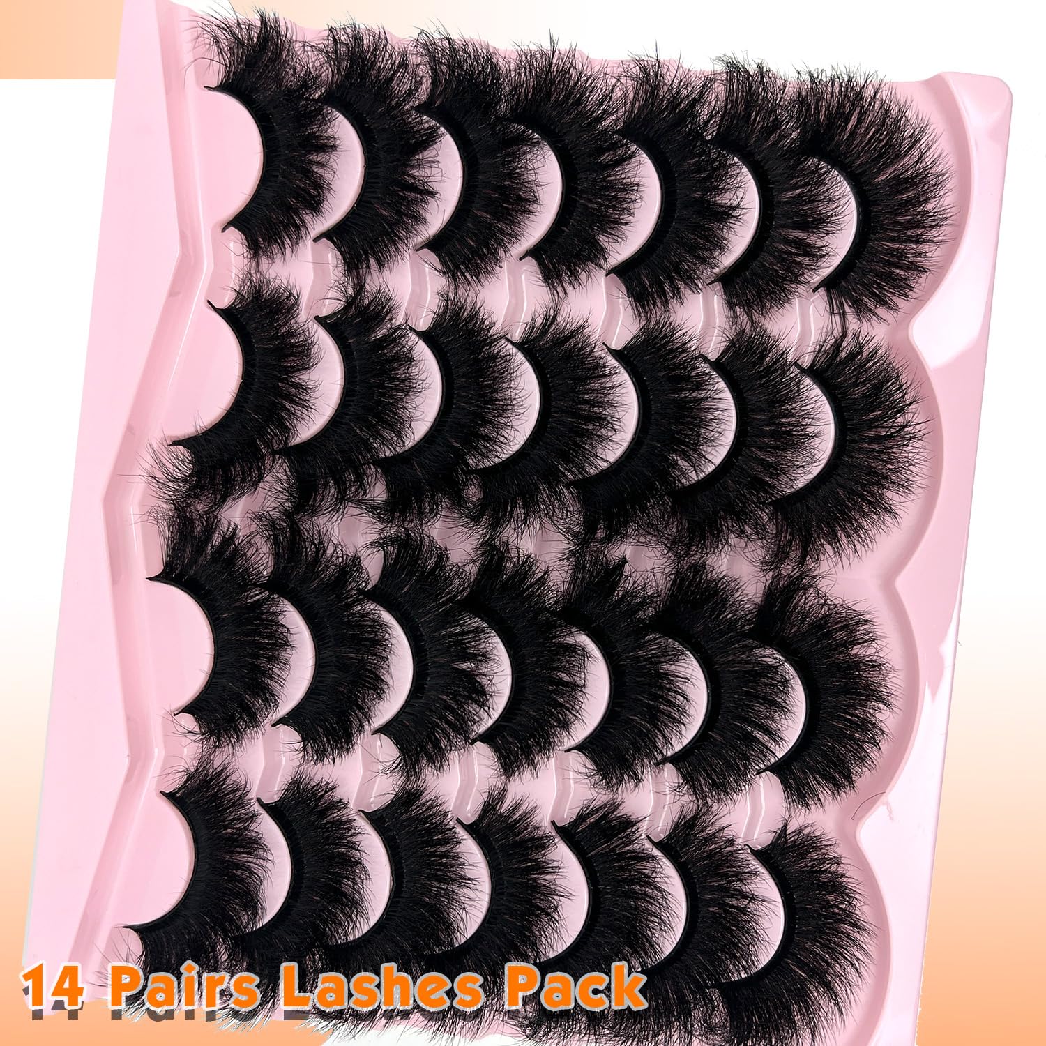 Loladook Mink Lashes pack collection for multiple eye looks.