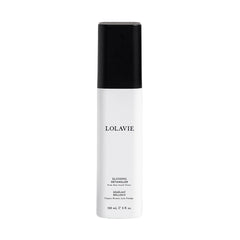 LolaVie Glossing Detangler bottle front showing detangling and shine benefits
