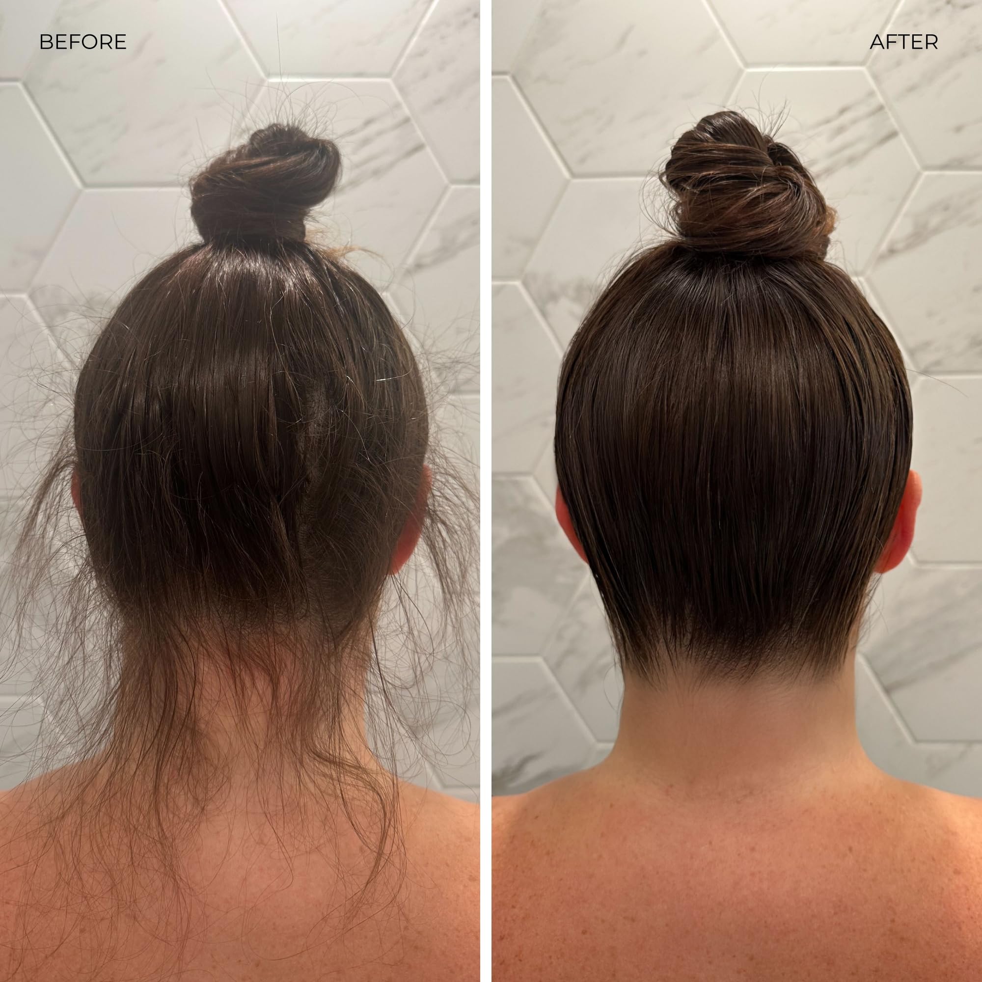 LolaVie Sculpting Paste detail emphasizes matte finish on hair.