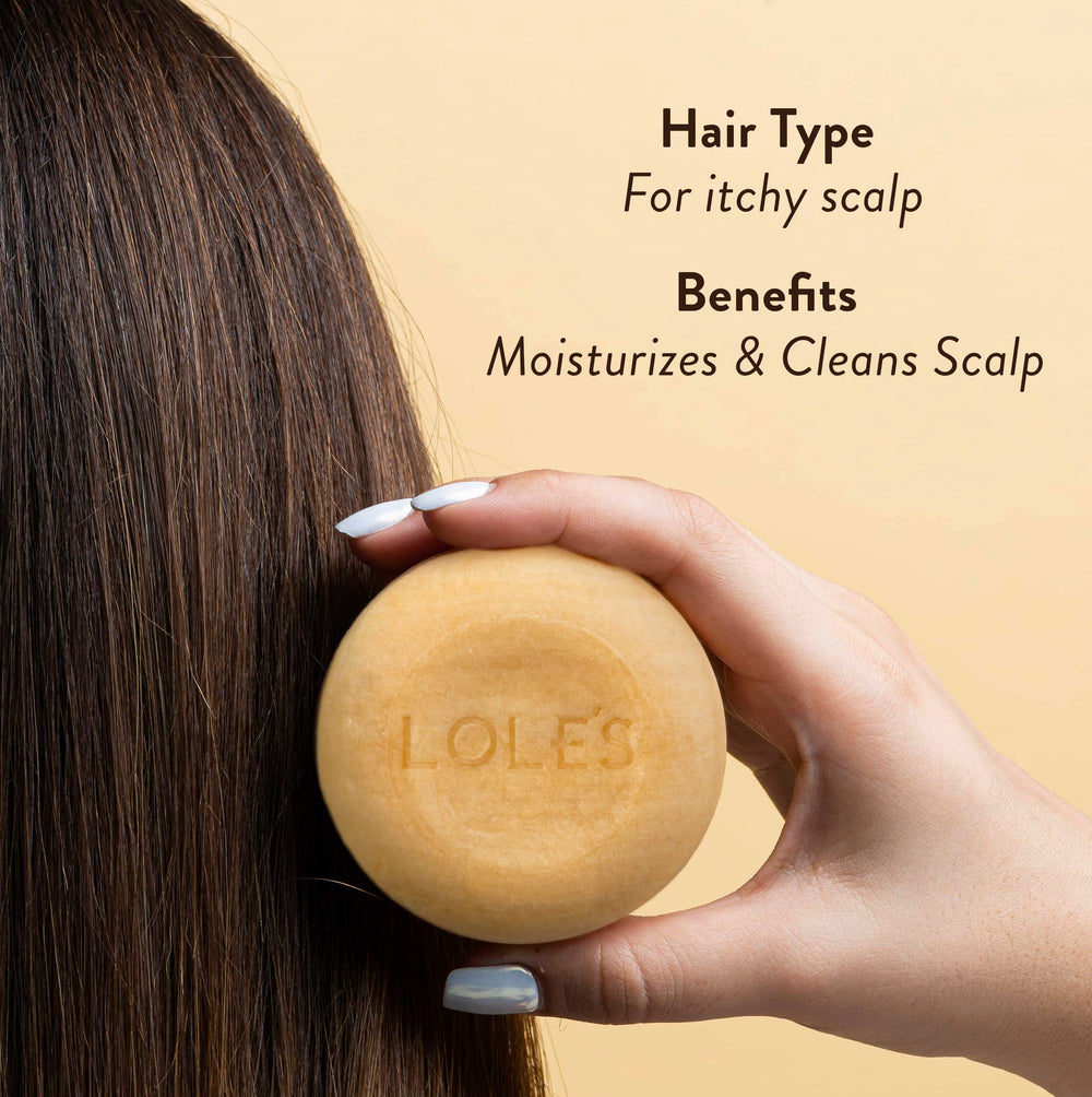 Silicone-free formula shown for lightweight, clean hair.