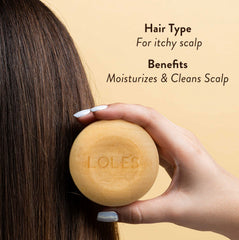 Silicone-free formula shown for lightweight, clean hair.