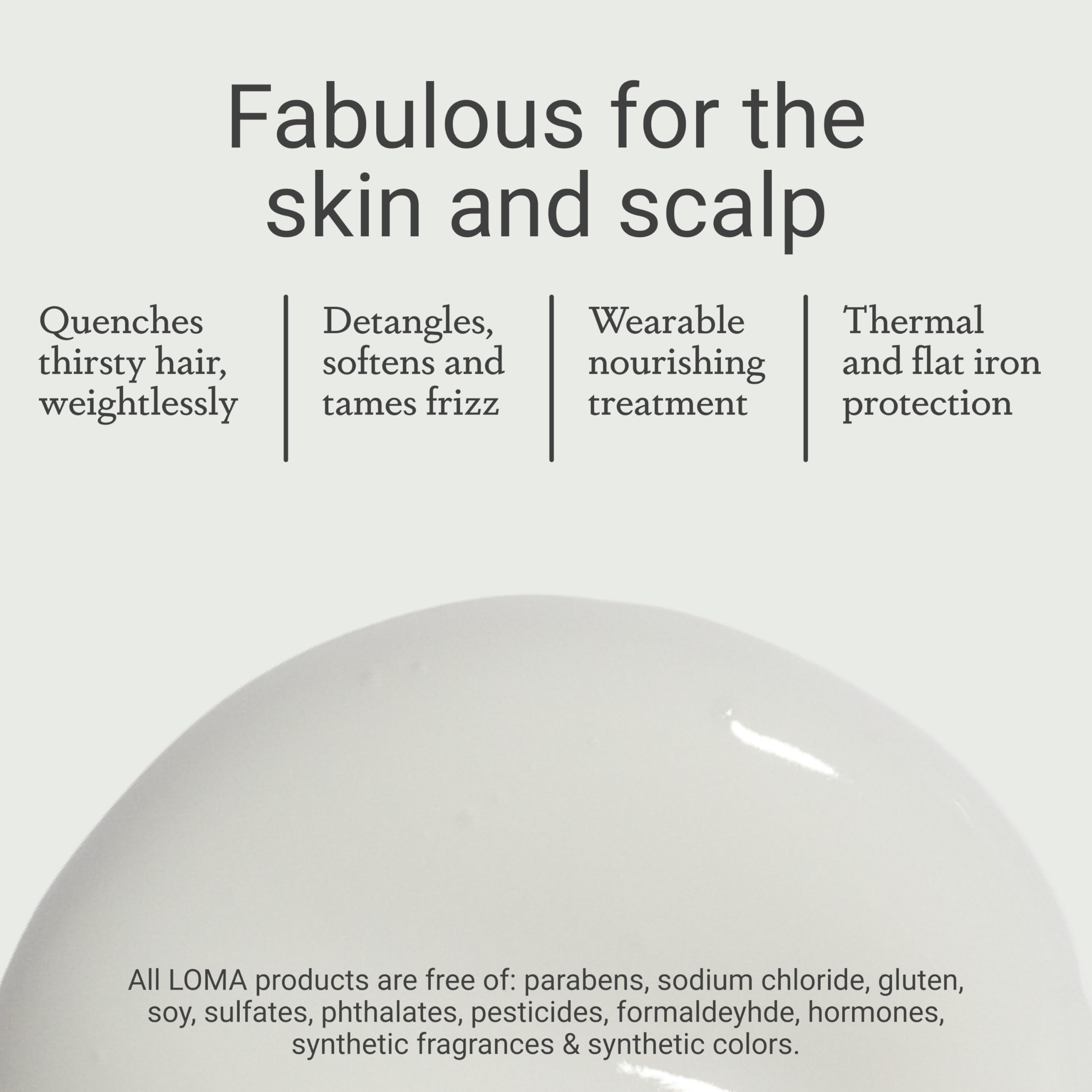 LOMA Crema Calmante, aromaterapia de albaricoque y mango para una experiencia sensorial.