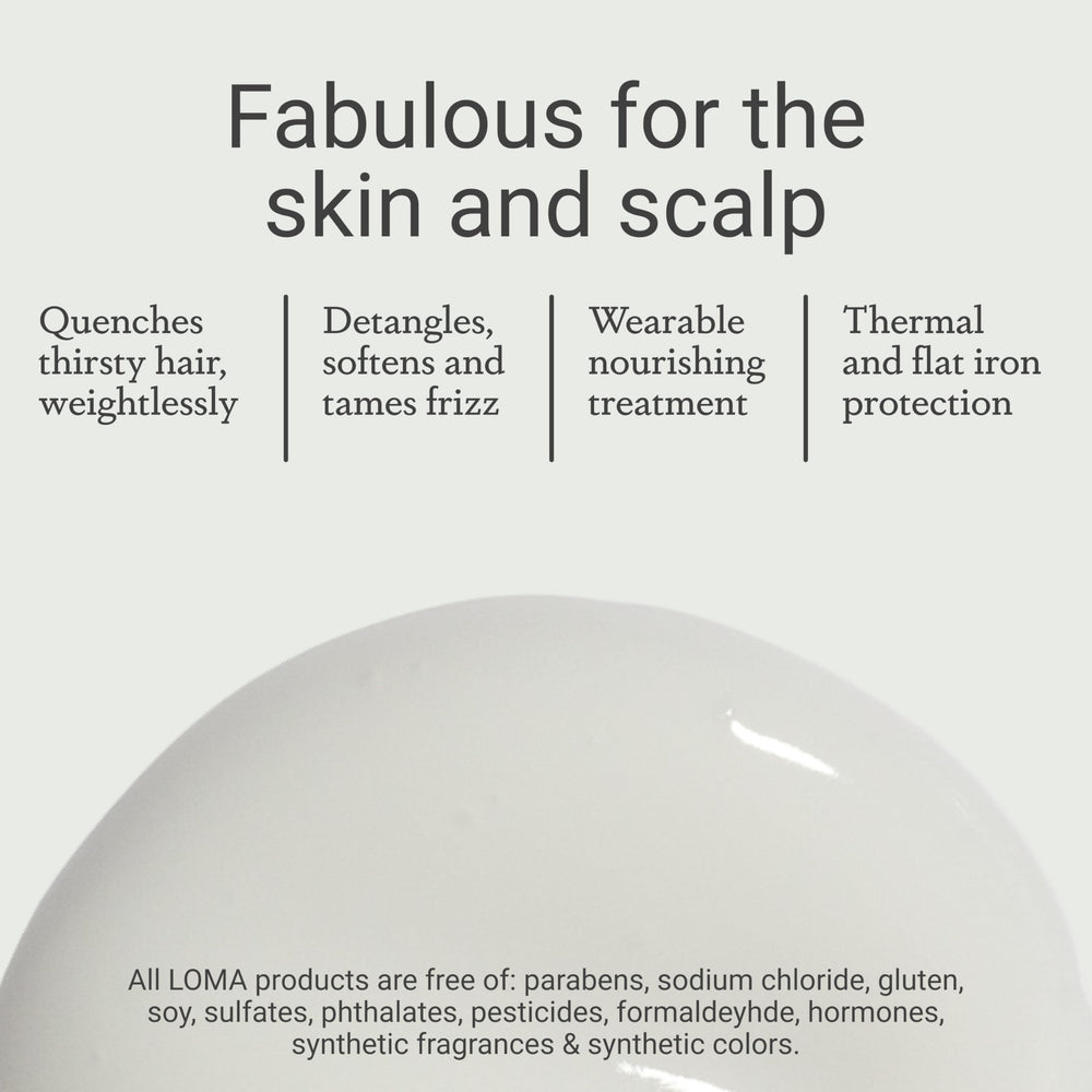 LOMA Crema Calmante, aromaterapia de albaricoque y mango para una experiencia sensorial.