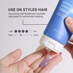 Loma Solución Voluminizante en cabello húmedo para volumen duradero