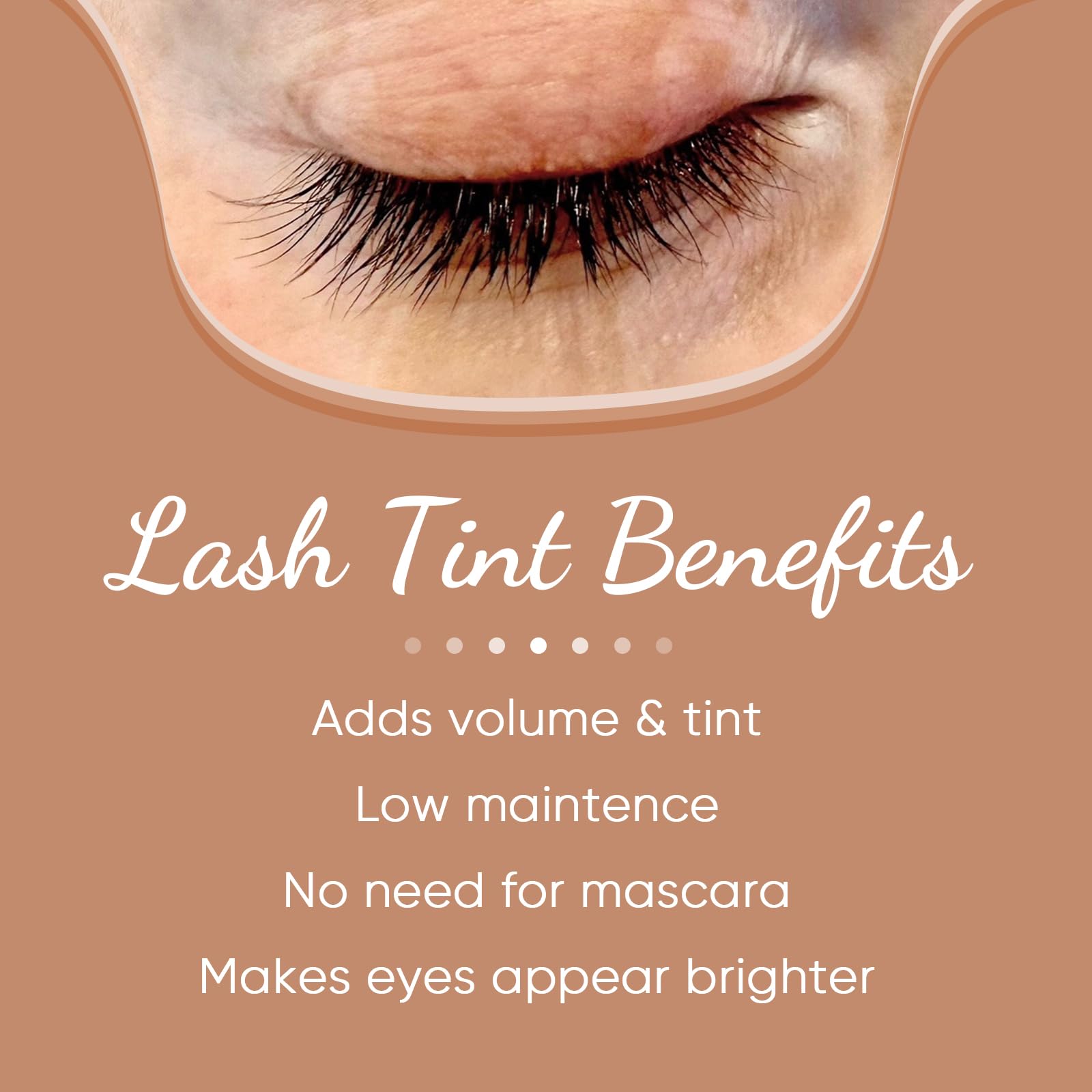 Lomansa Lash Color Kit brinda color negro intenso para pestañas y cejas.