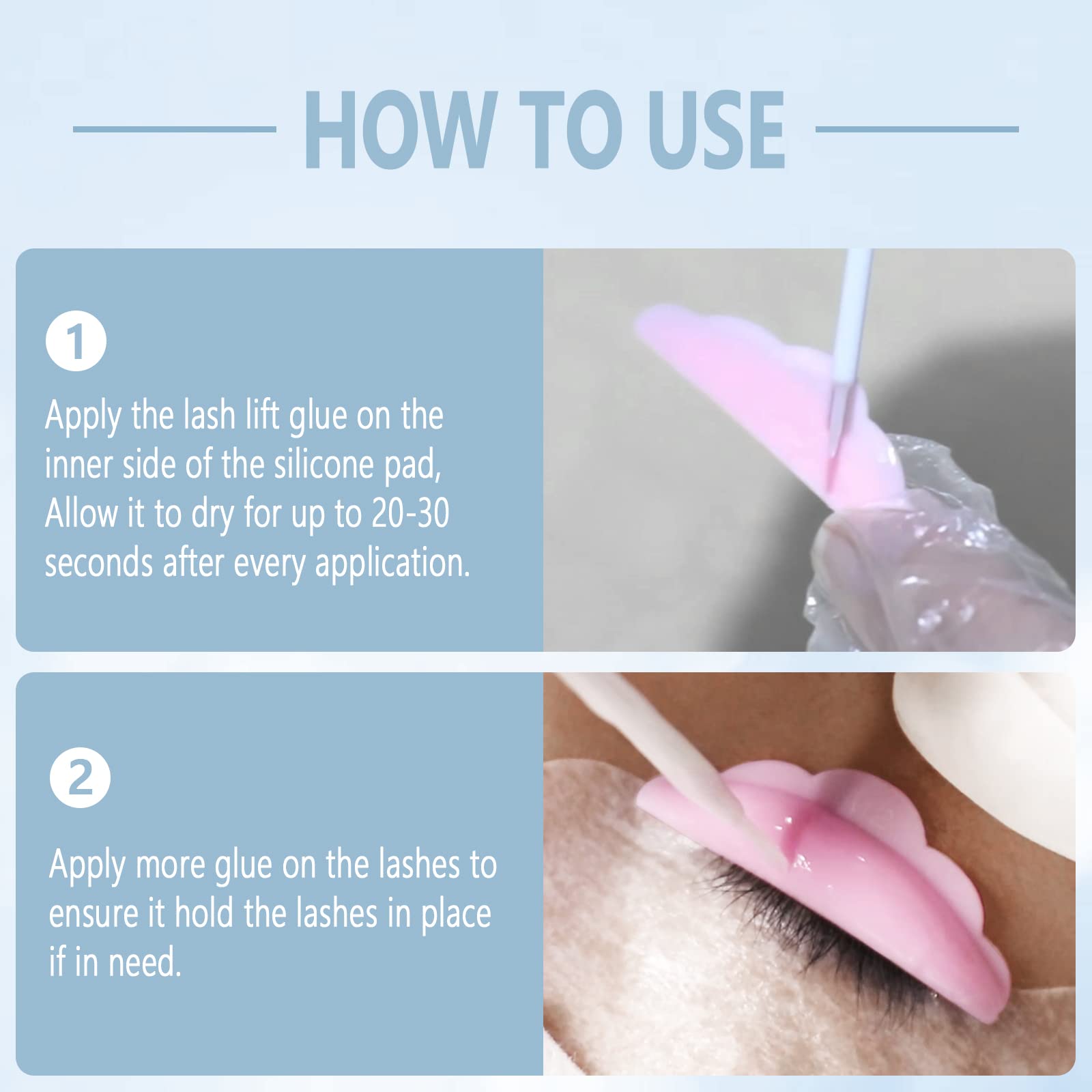Lomansa lash lift glue safe for skin when used properly