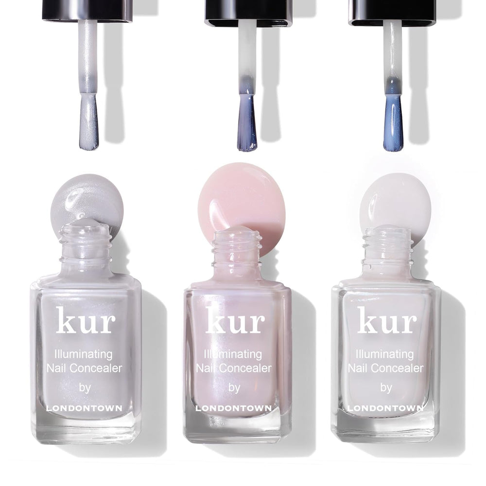 LONDONTOWN Bubble Illuminating Nail Concealer aplicación rápida para un acabado impecable en casa.