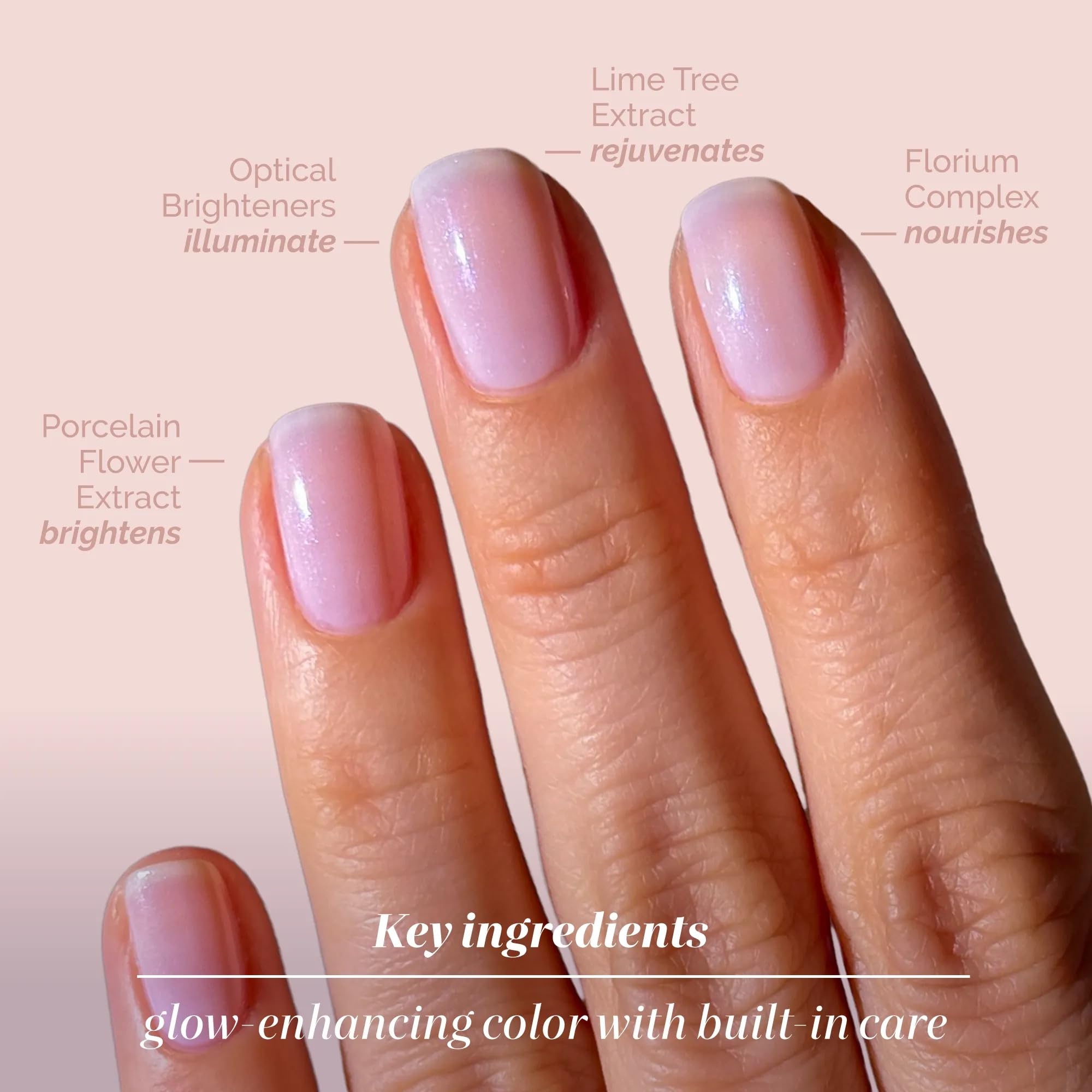 LONDONTOWN Complejo Biotina Florium – primer plano destaca nutrición para uñas más fuertes.