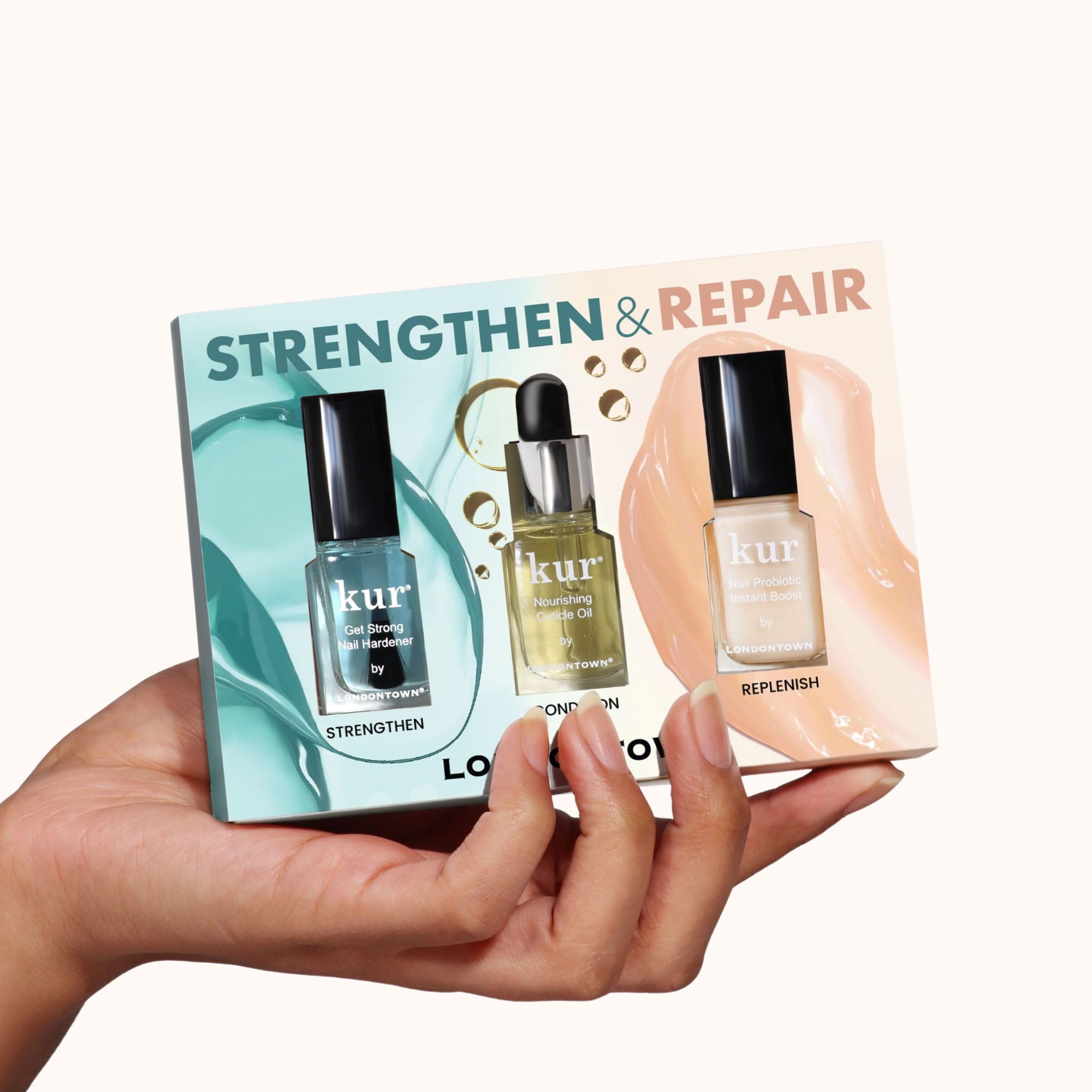 LONDONTOWN Condition cuticle oil applicator for nourishing cuticles and regrowth