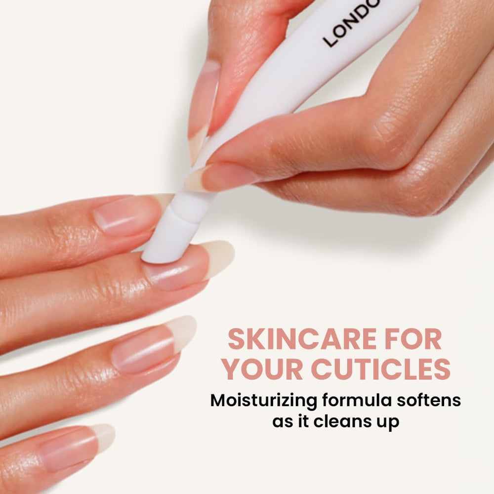 LONDONTOWN Uso semanal para mantener cutículas bien cuidadas y uñas listas.