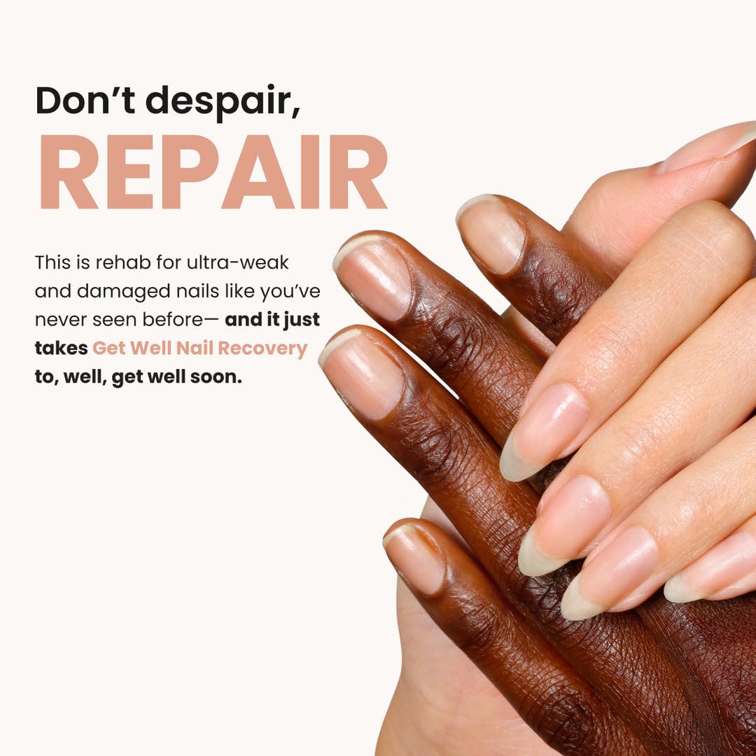 Londontown Get Well Nail Recovery, textura hidratante en la superficie ungueal.