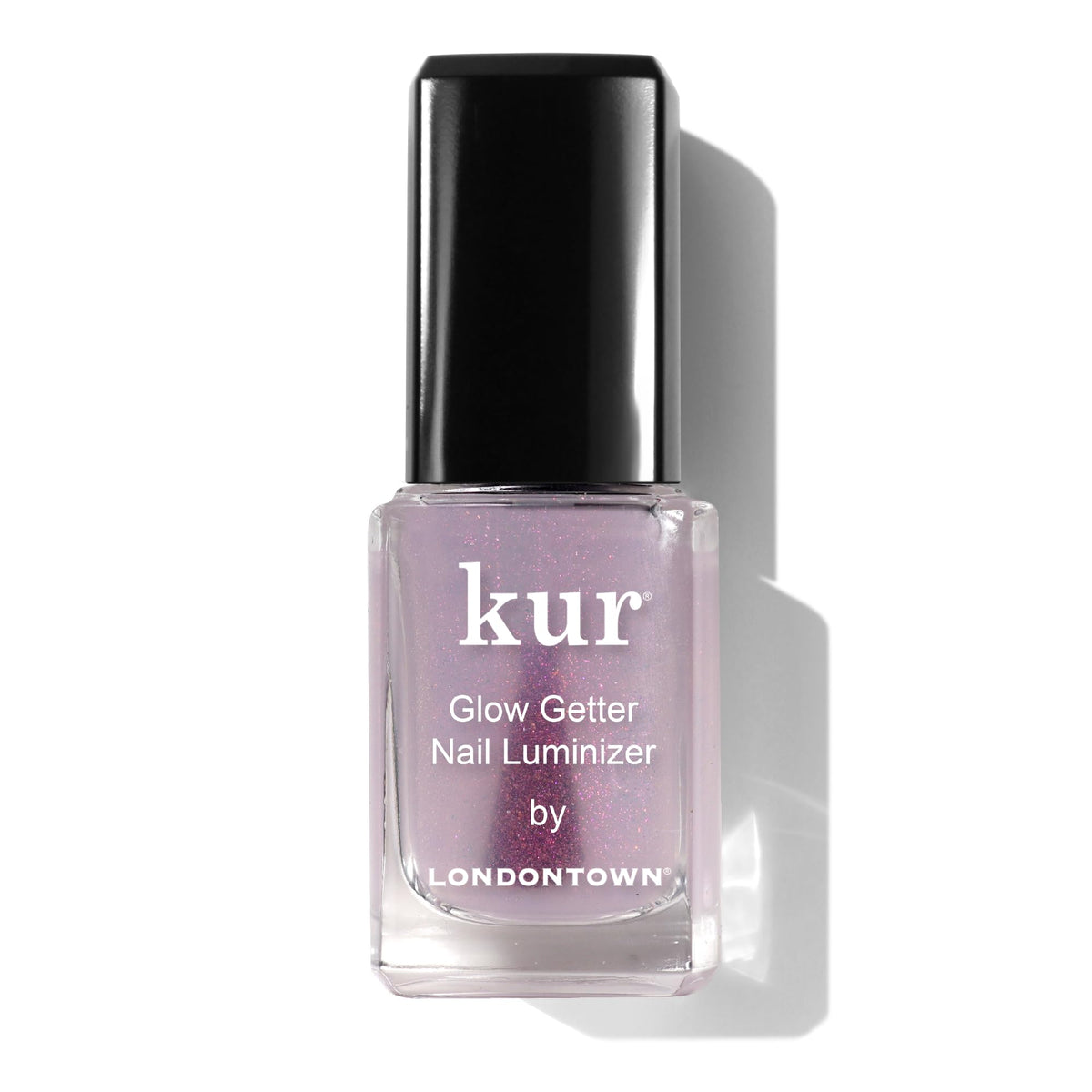 LONDONTOWN Glow Getter en botella, brillo suave para uñas opacas