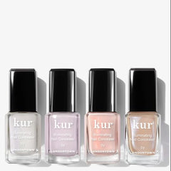 LONDONTOWN Illuminating Nail Concealer Original bottle demonstrates fast one-step coverage.