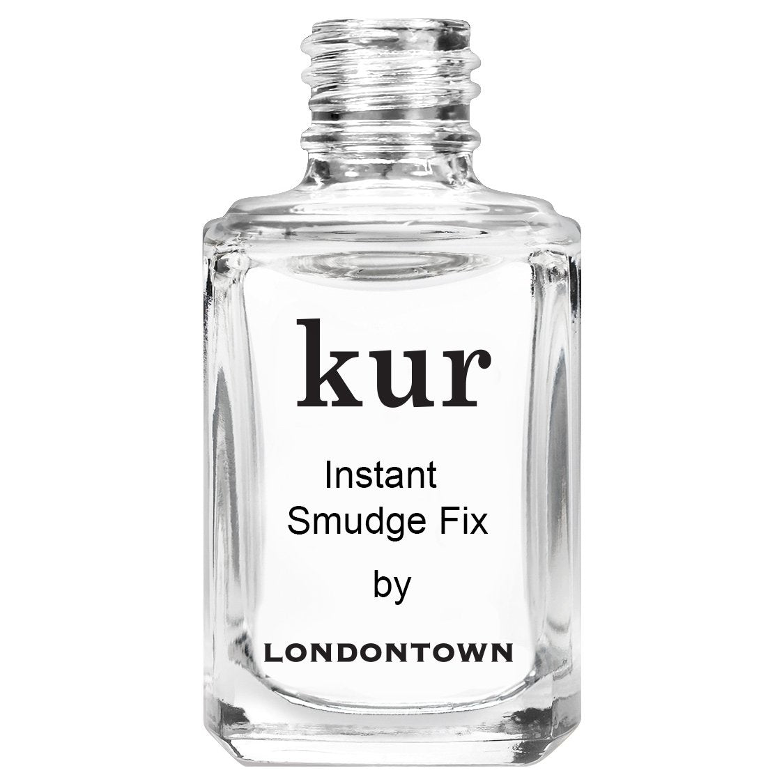 LONDONTOWN Kur Instant Smudge Fix secado rápido para retoques en minutos.