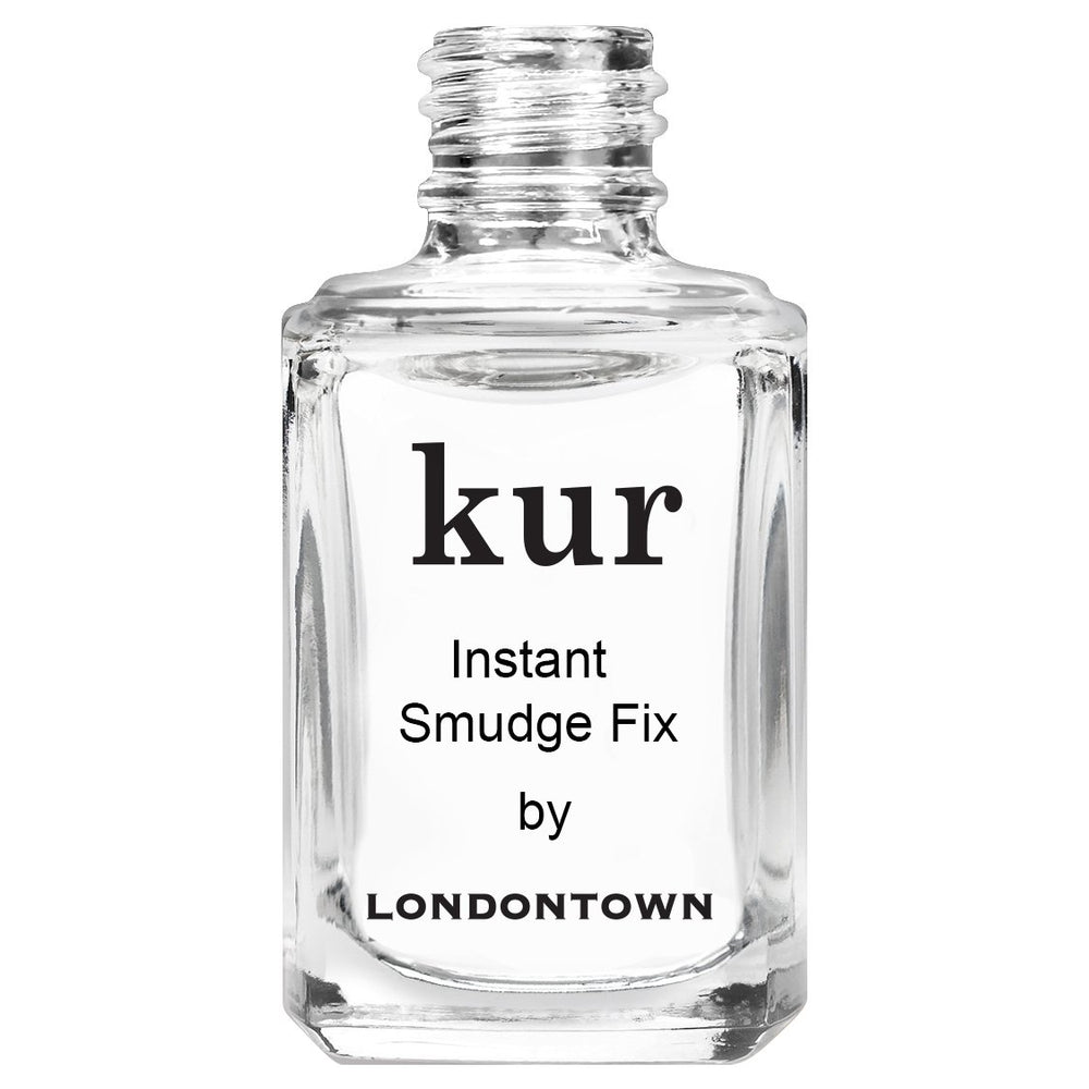 LONDONTOWN Kur Instant Smudge Fix secado rápido para retoques en minutos.
