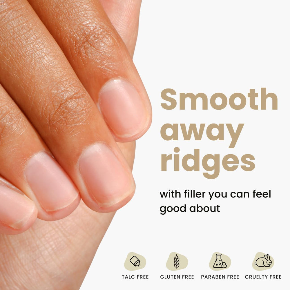 LONDONTOWN Kur Nails before ridges close-up for smoothing