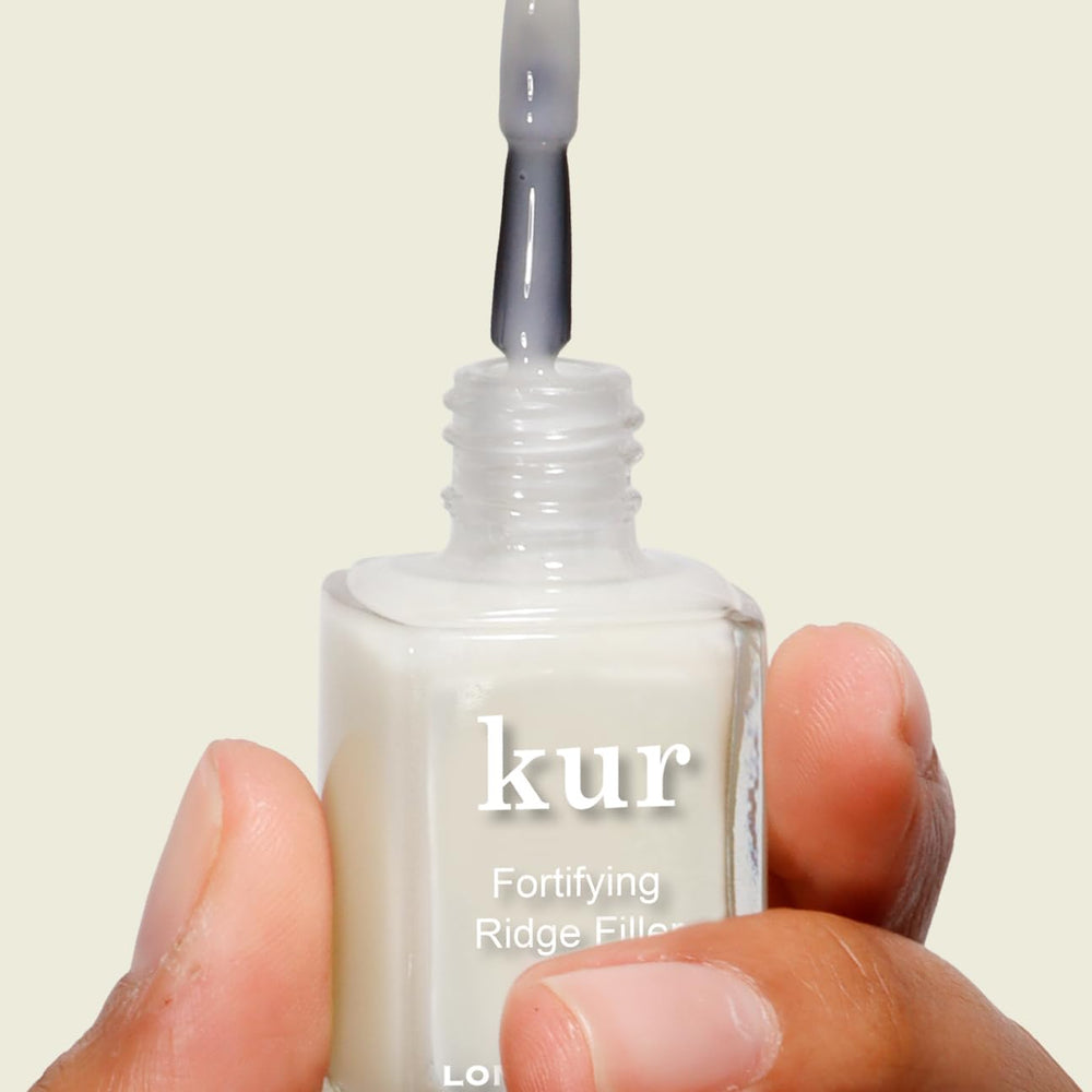 LONDONTOWN Kur Nail Ridge Filler close-up texture for protection