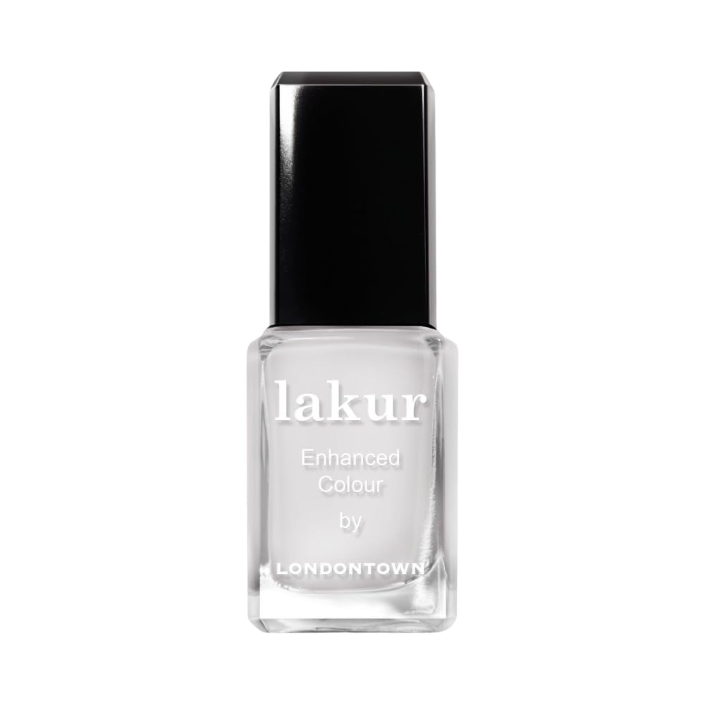 Esmalte LONDONTOWN lakur en botella, acabado gel y brillo duradero.