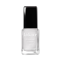 Esmalte LONDONTOWN lakur en botella, acabado gel y brillo duradero.