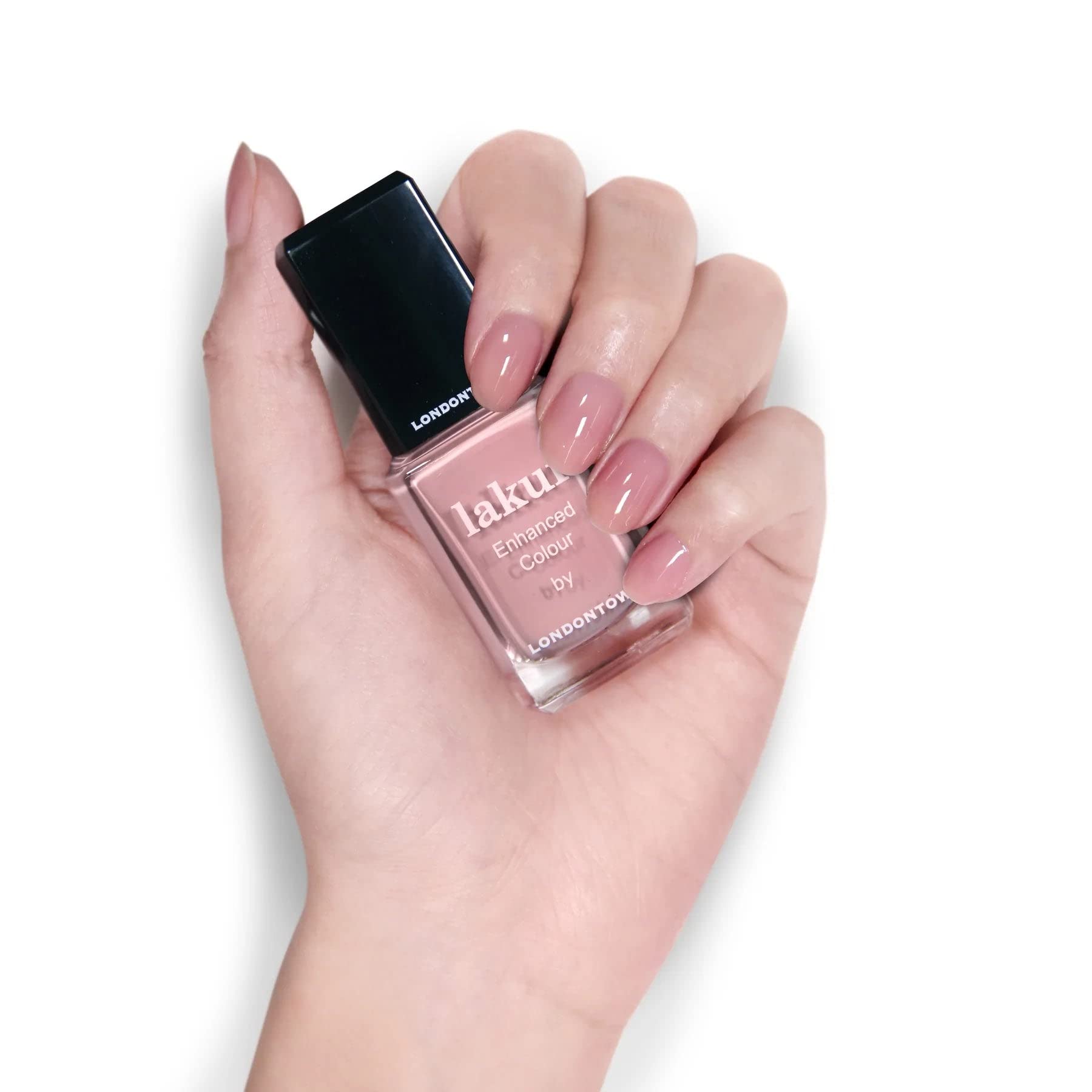 LONDONTOWN Lakur Nail Polish con Florium Complex para uñas más sanas.