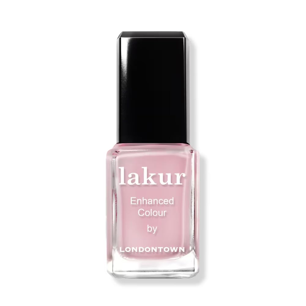 LONDONTOWN Lakur Rosa Petalo: color duradero y acabado brillante para uñas sanas.