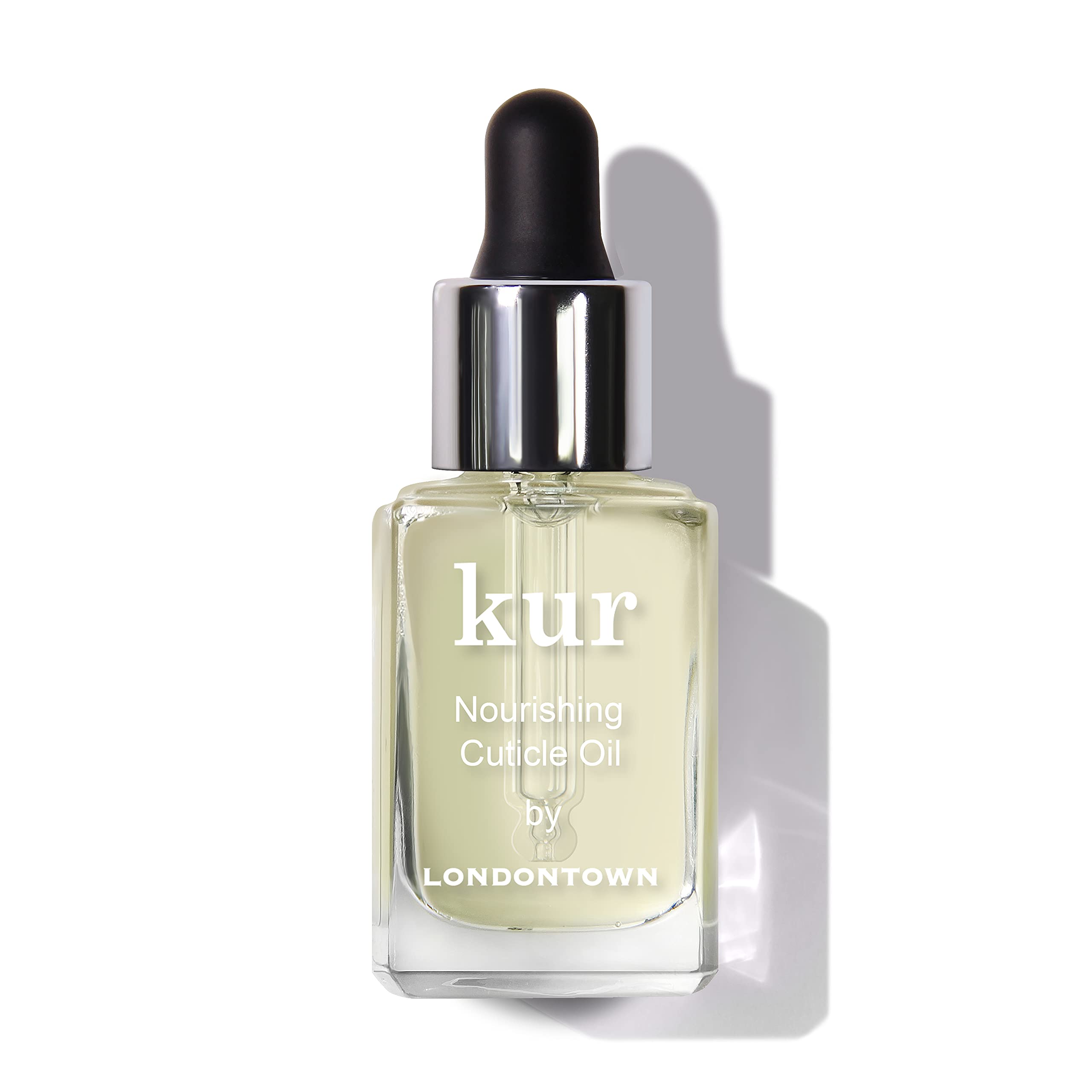 LONDONTOWN Nourishing Cuticle Oil, botella con gotero para hidratación de cutículas