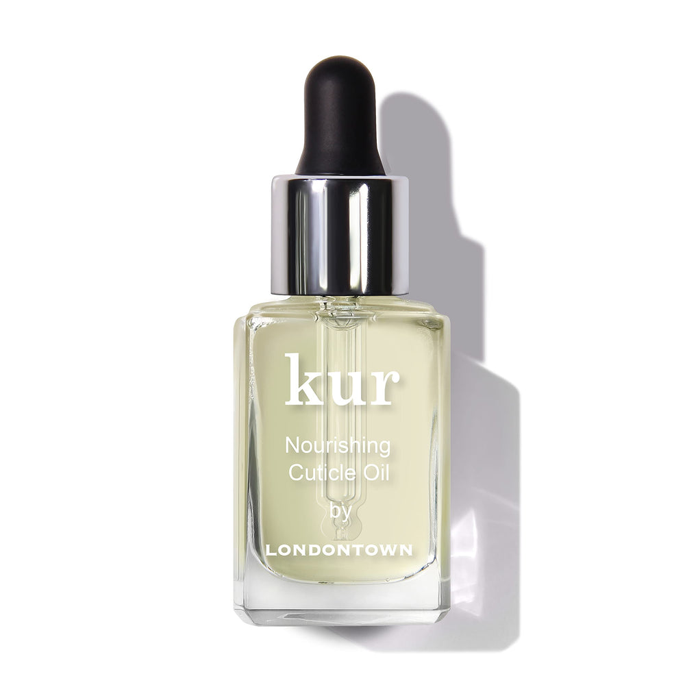 LONDONTOWN Nourishing Cuticle Oil, botella con gotero para hidratación de cutículas