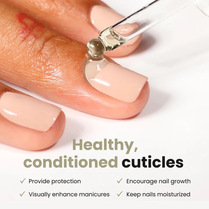 Prevención de fracturas de uñas con aceite nutritivo