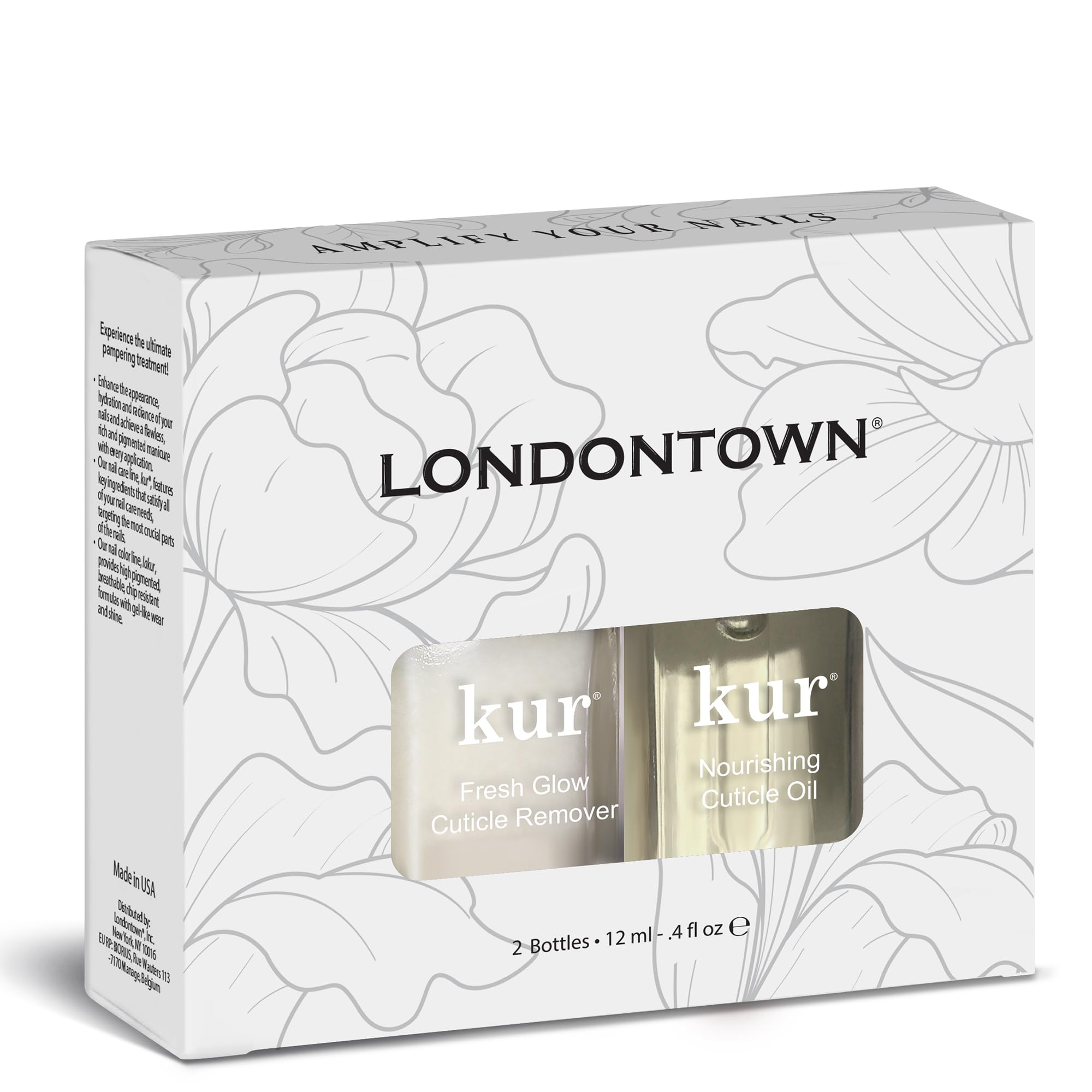 LONDONTOWN Nourishing Cuticle Oil provides quick hydration for cuticles.