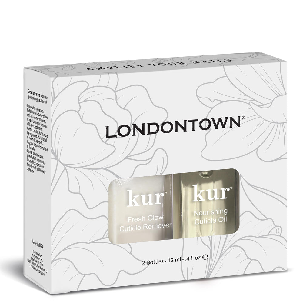LONDONTOWN Nourishing Cuticle Oil provides quick hydration for cuticles.