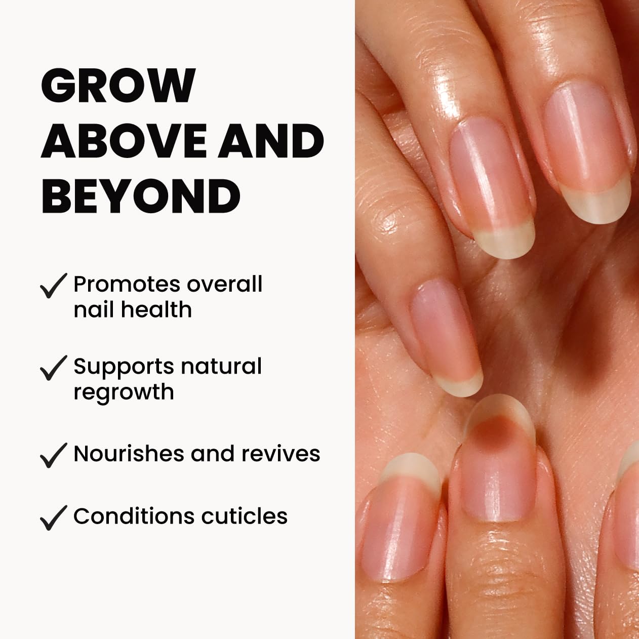 LONDONTOWN Restorative Nail Cream application close-up demonstrates smooth, velvety hydration