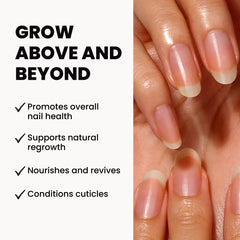 LONDONTOWN Restorative Nail Cream application close-up demonstrates smooth, velvety hydration