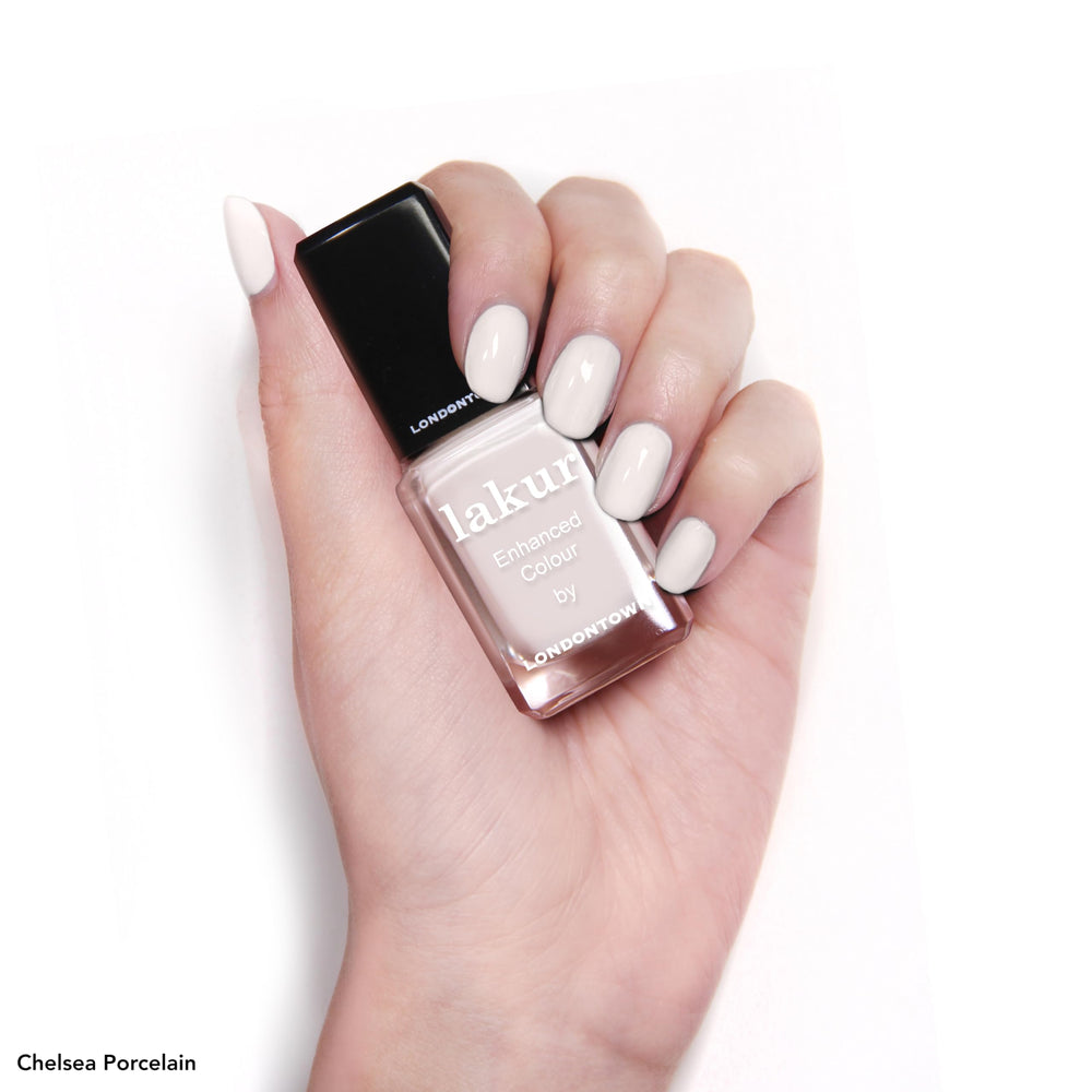 LONDONTOWN Sophisticate Cafe Au Lait lakur in milk coffee taupe neutral tone.