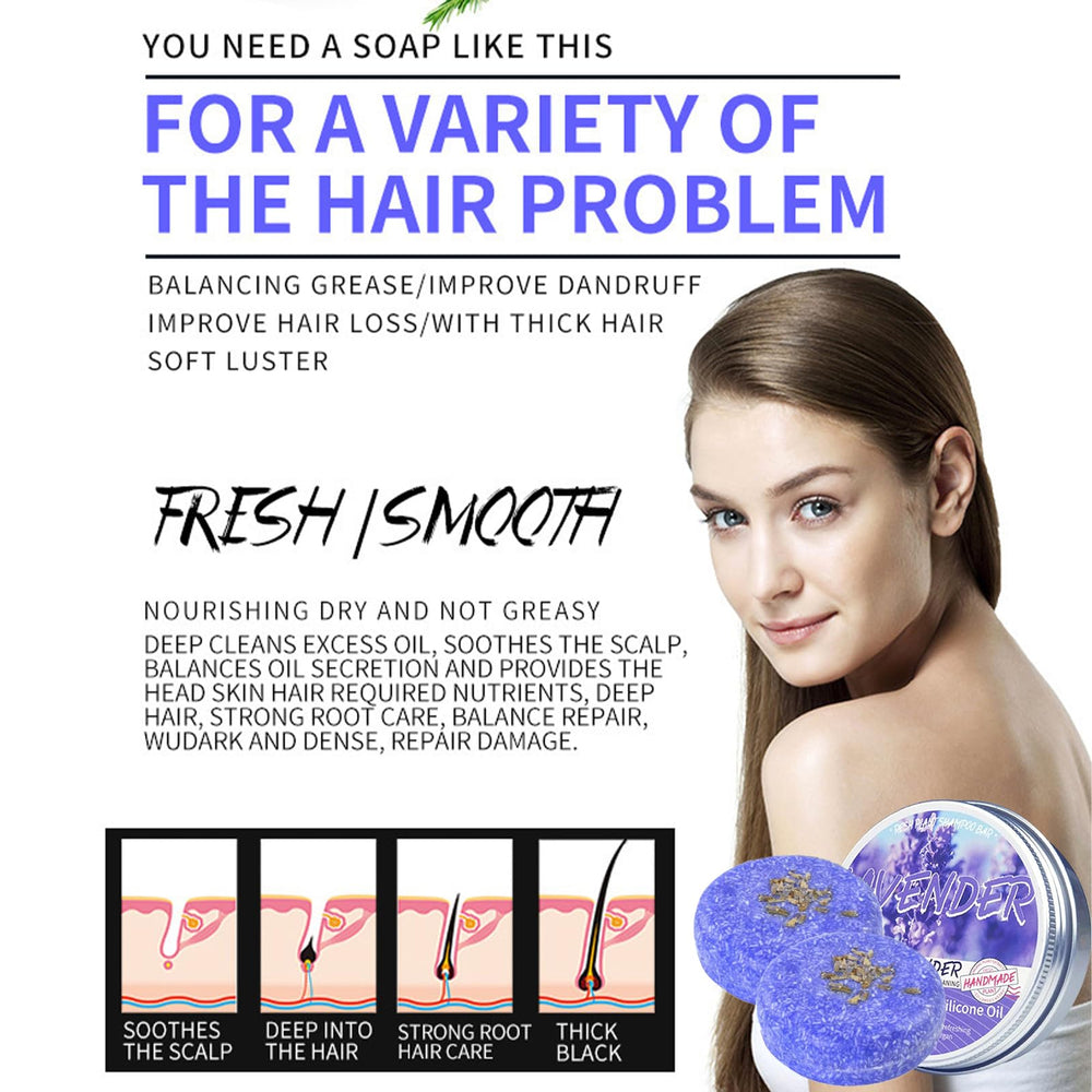 Loobexery Jabón en Barra Nutricion profunda para Cabello, mejora textura.