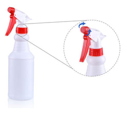 Looknniy adjustable-nozzle spray bottle demonstrating mist-to-stream control for precise applications