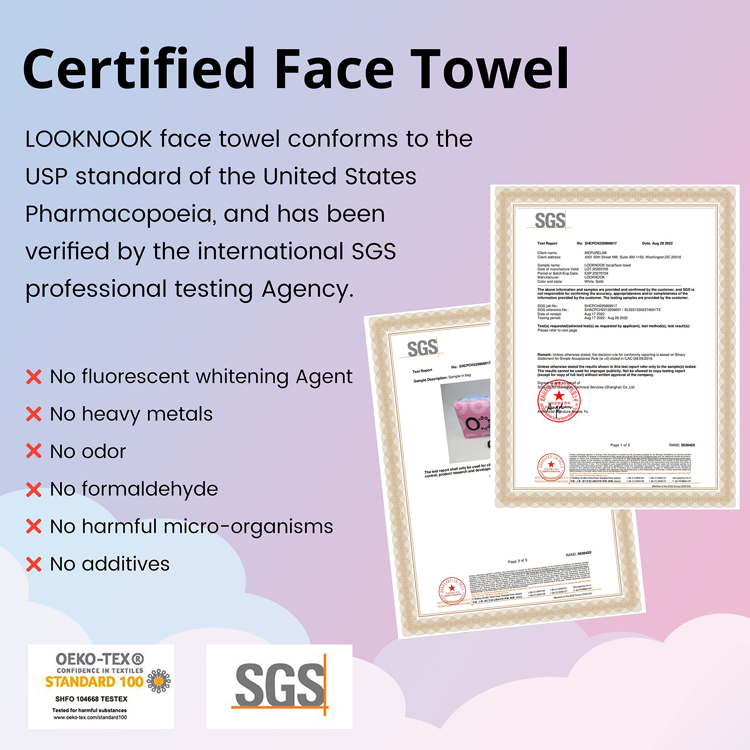 LOOKNOOK eco-friendly disposable towel packaging emphasizes sustainability