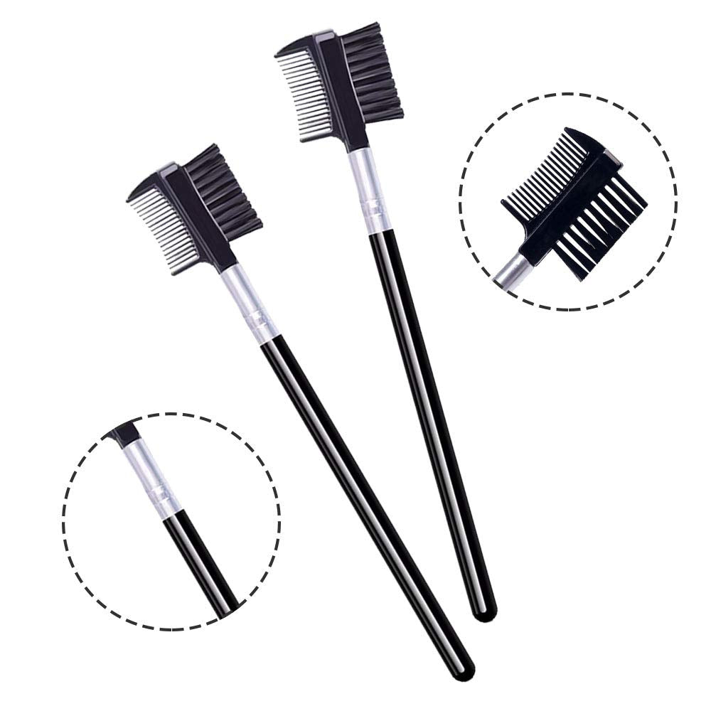 LOOKSEVEN compact 16 cm length fits travel makeup kits.
