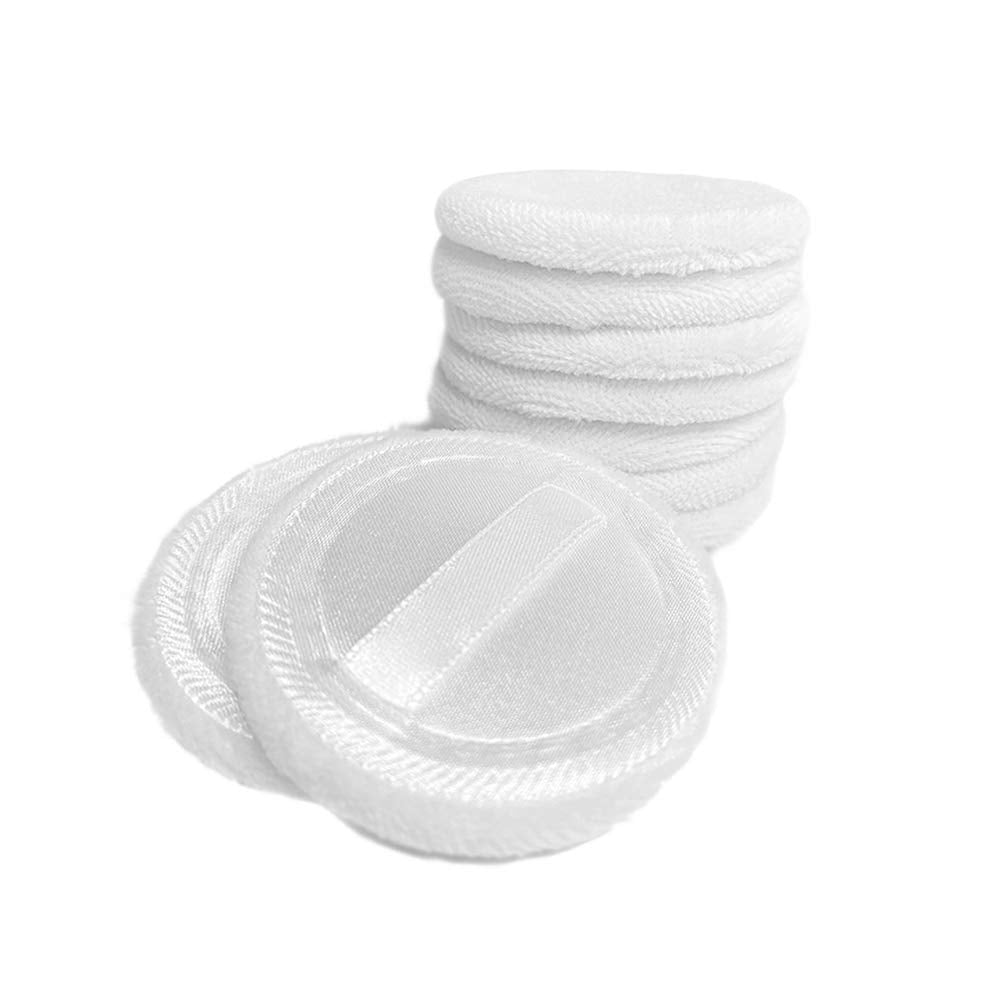 LOOKSEVEN powder puff measures 2.36 inches, ideal for precise blending.