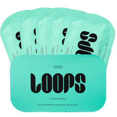 LOOPS mascarilla hidrogel detoxificante para limpieza profunda de poros