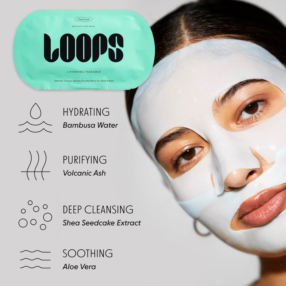 LOOPS minimiza la apariencia de poros para una tez uniforme