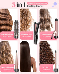 Lopeie 0.35-inch small curl wand for precise tight ringlets